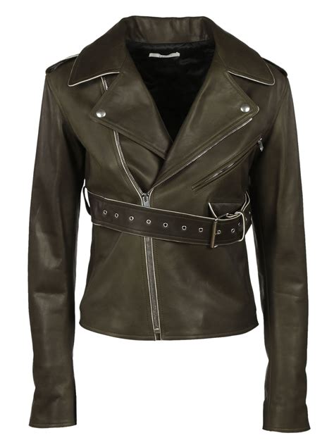 ike jacket celine|Celine leather jacket women.